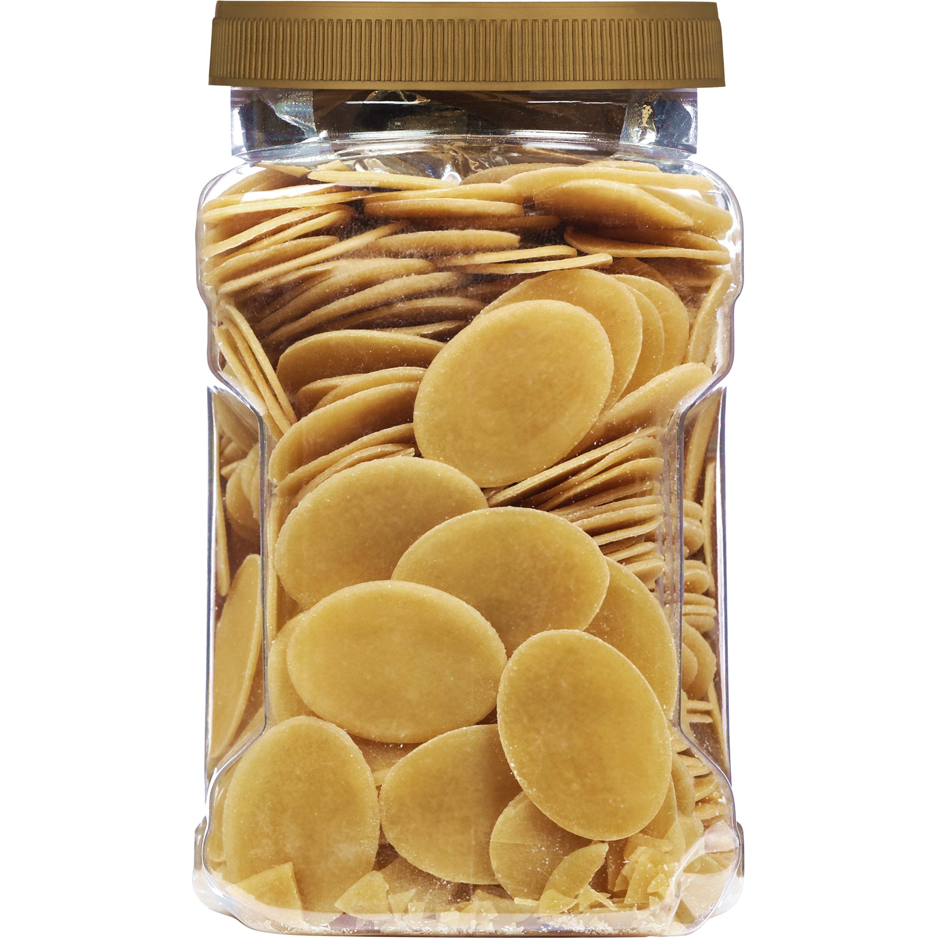 Rani Pani Puri Coins (Uncooked, Microwaveable Wheat Semolina Coins) 32oz (2lbs) 908g w/Pani Puri Masala (14-Spice Blend for Indian Spicy Water) 1.75oz (50g) ~ All Natural, Vegan, NON-GMO, Kosher