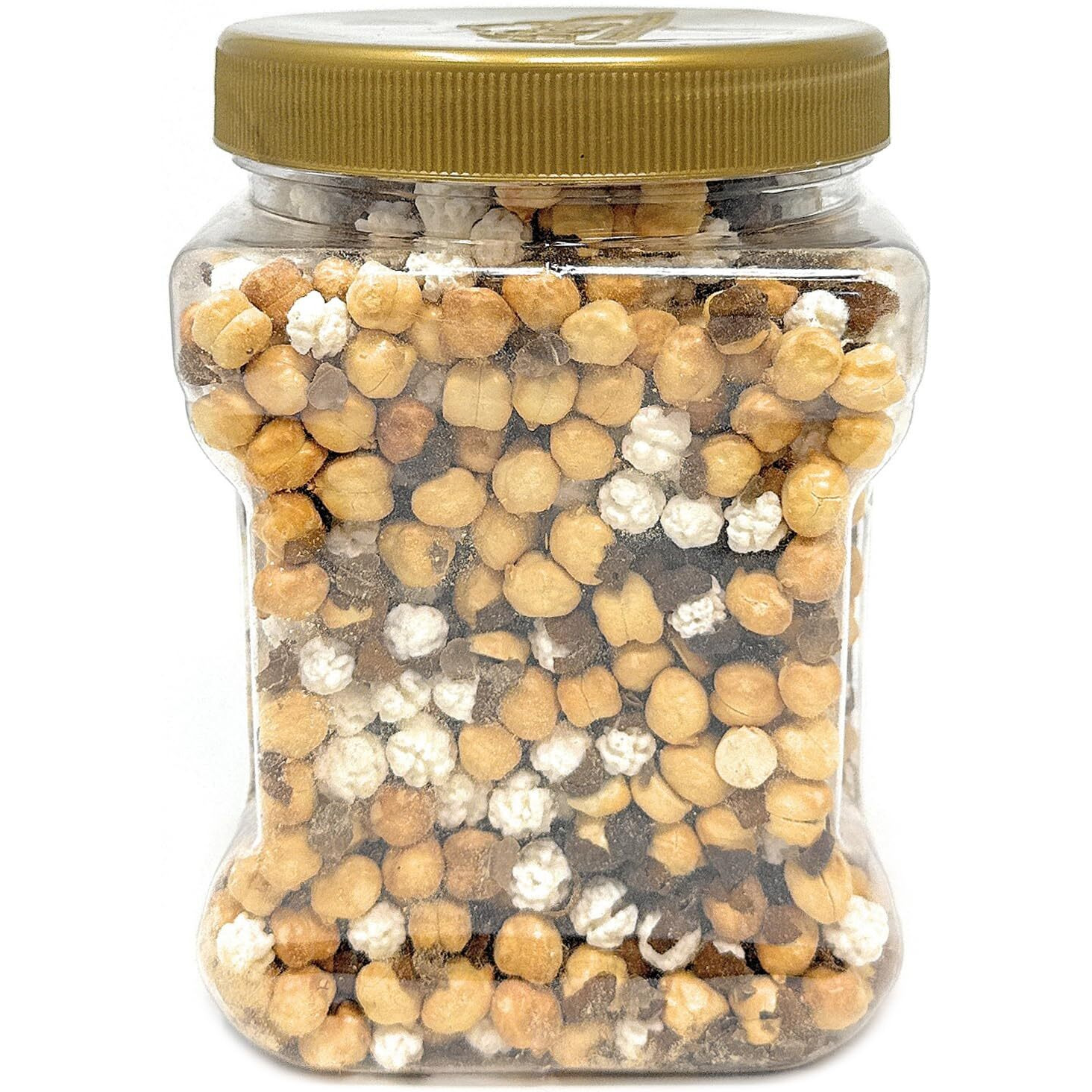 Rani Roasted Chana (Chickpeas) Sweet Mix Flavor 14oz (400g) PET Jar ~ All Natural, Vegan, No Preservatives, Gluten Friendly, Indian Origin, Ready to Eat (Size 14oz (400g))
