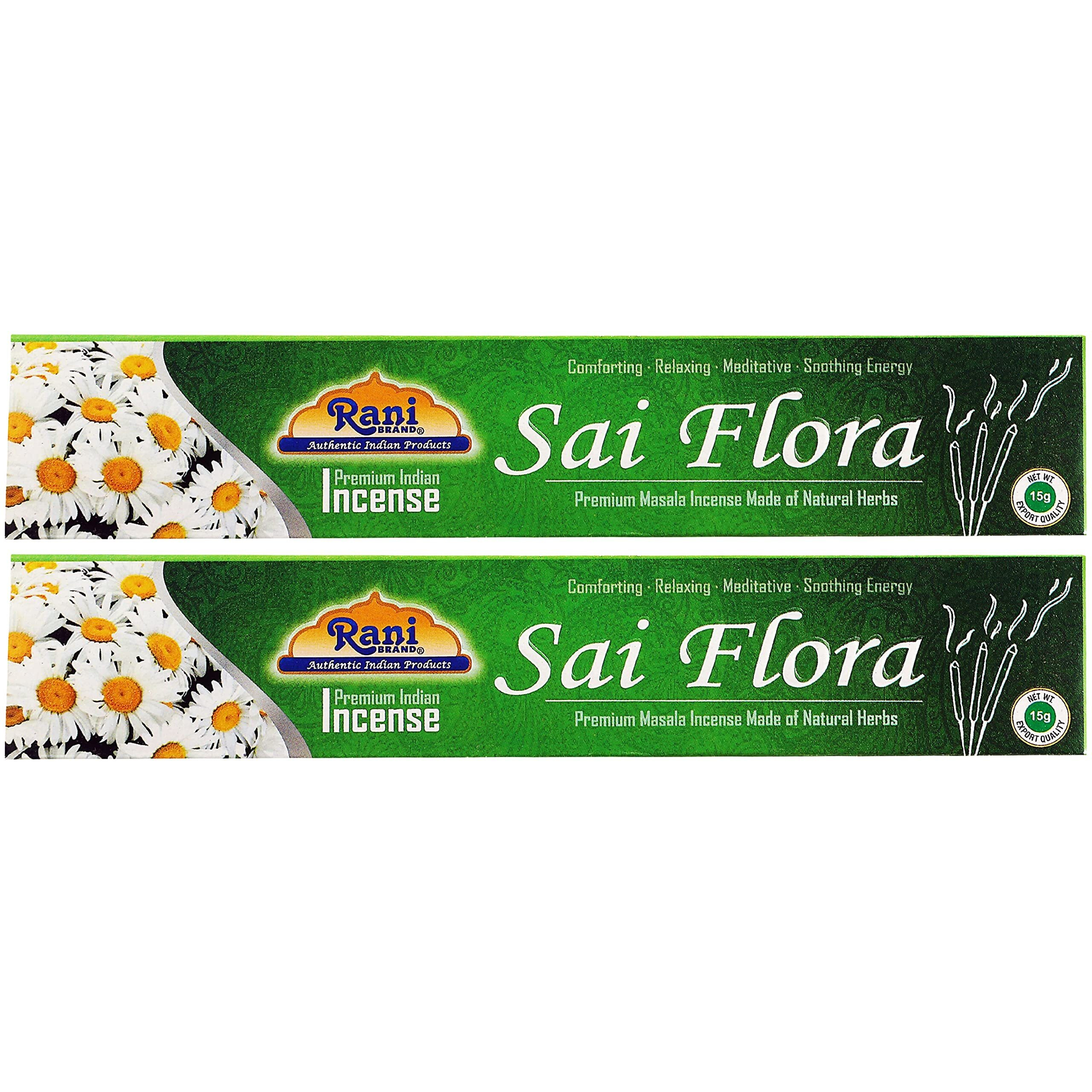 Rani Multi Pack Incense (Premium Masala Incense Made of Natural Herbs) 2 of Each Scents (Total of 12 Packets) ~ Total of 120 Incense Sticks, for Puja Purposes, Indian Origin