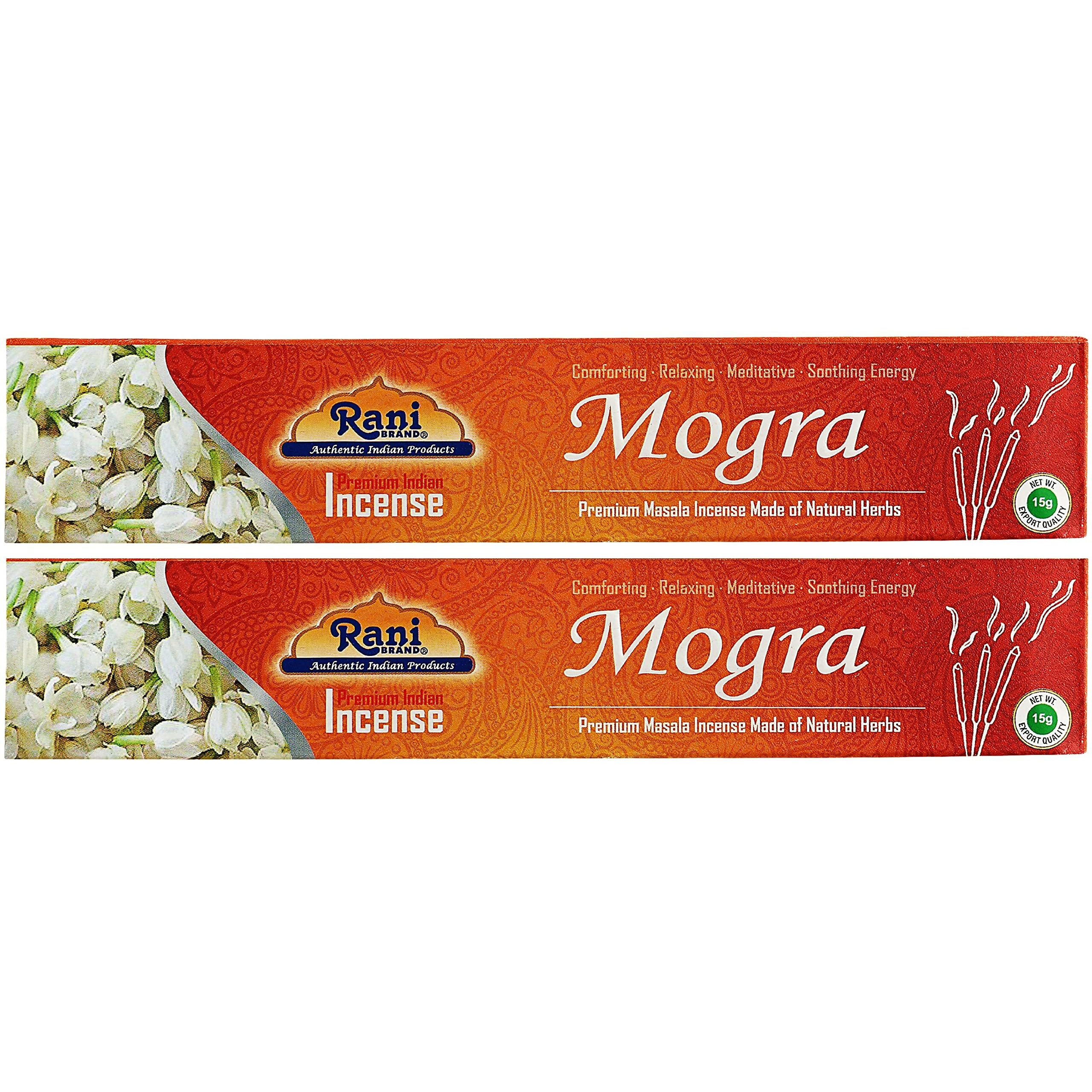 Rani Multi Pack Incense (Premium Masala Incense Made of Natural Herbs) 2 of Each Scents (Total of 12 Packets) ~ Total of 120 Incense Sticks, for Puja Purposes, Indian Origin