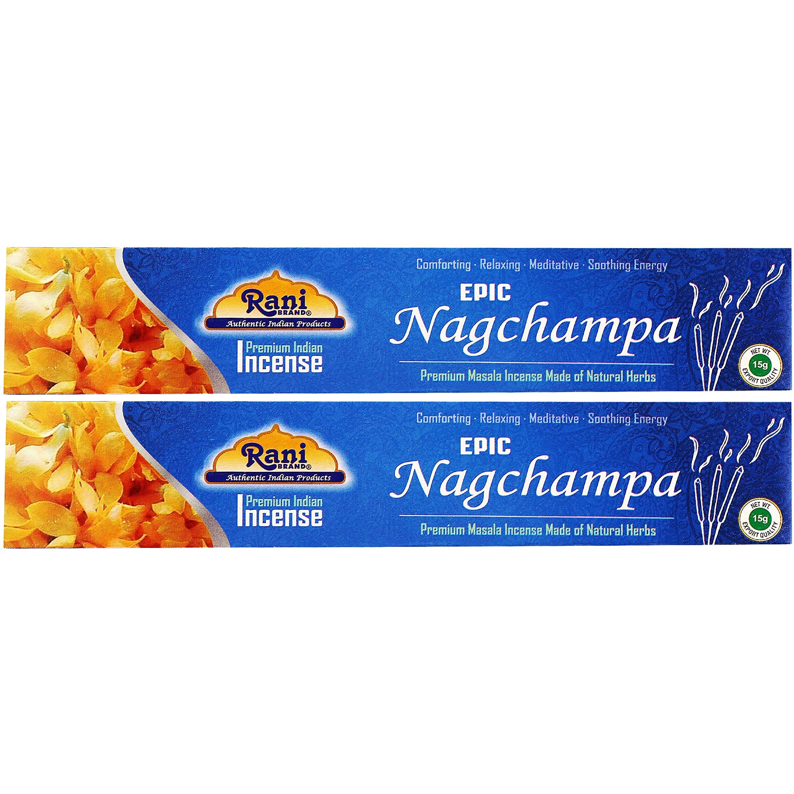 Rani Multi Pack Incense (Premium Masala Incense Made of Natural Herbs) 2 of Each Scents (Total of 12 Packets) ~ Total of 120 Incense Sticks, for Puja Purposes, Indian Origin