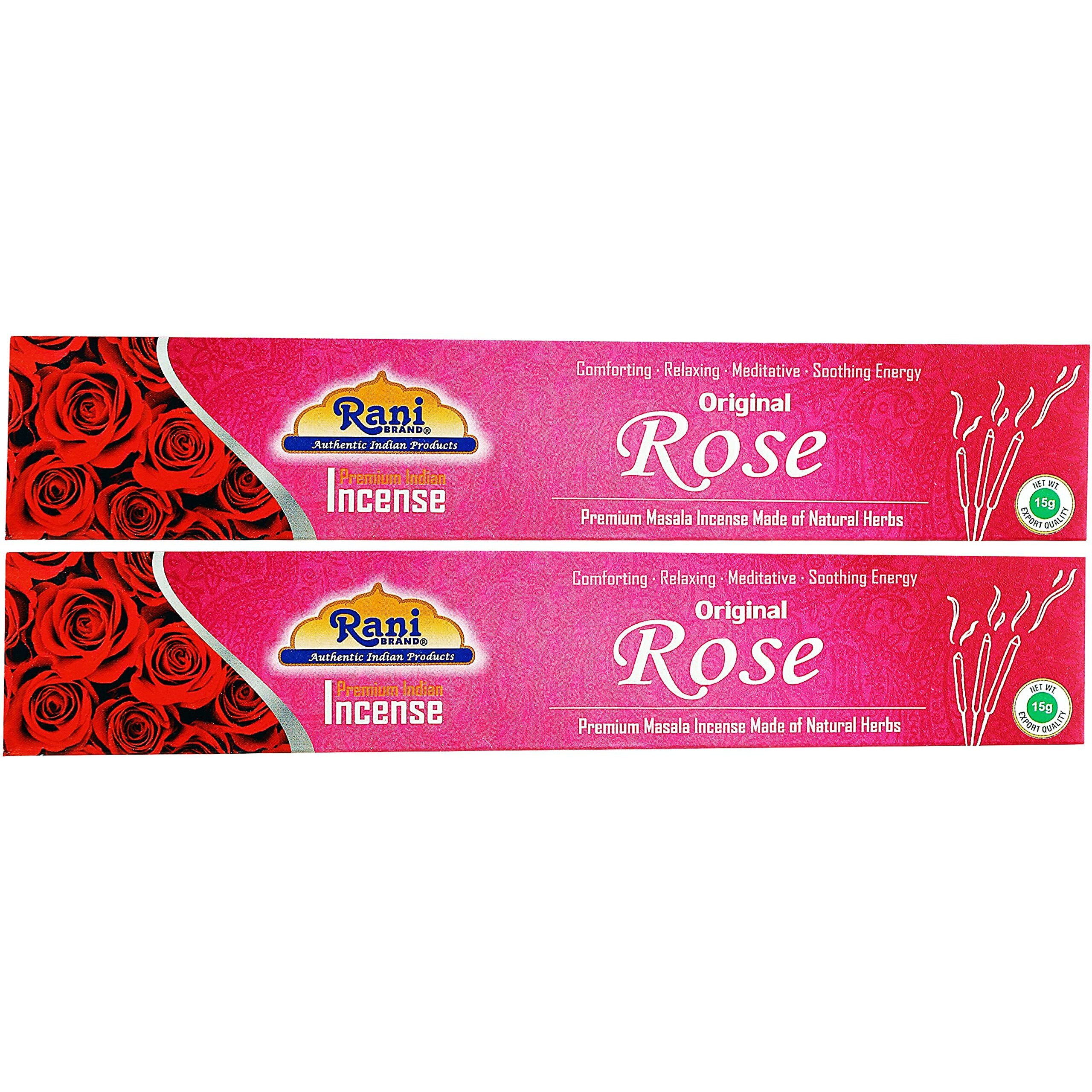 Rani Multi Pack Incense (Premium Masala Incense Made of Natural Herbs) 2 of Each Scents (Total of 12 Packets) ~ Total of 120 Incense Sticks, for Puja Purposes, Indian Origin