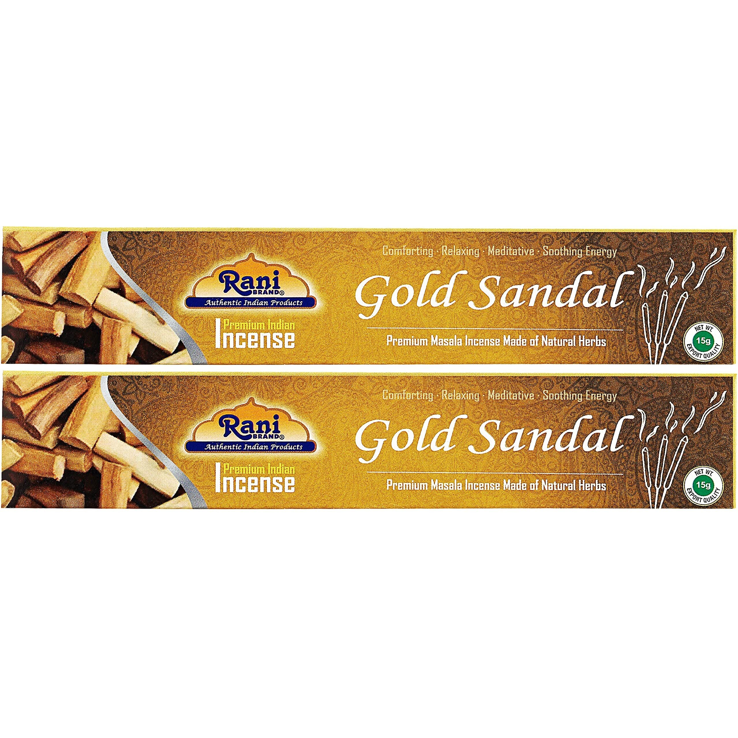 Rani Multi Pack Incense (Premium Masala Incense Made of Natural Herbs) 2 of Each Scents (Total of 12 Packets) ~ Total of 120 Incense Sticks, for Puja Purposes, Indian Origin