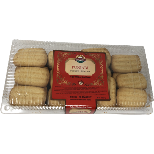 Case of 14 - Crispy Cookies Punjabi Cookies - 800 Gm (1.76 Lb) [Fs]