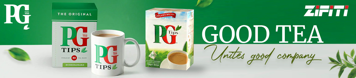 Buy Online PG Tips Decaf Biodegradable 70 Pyramid Bags 203 Gm
