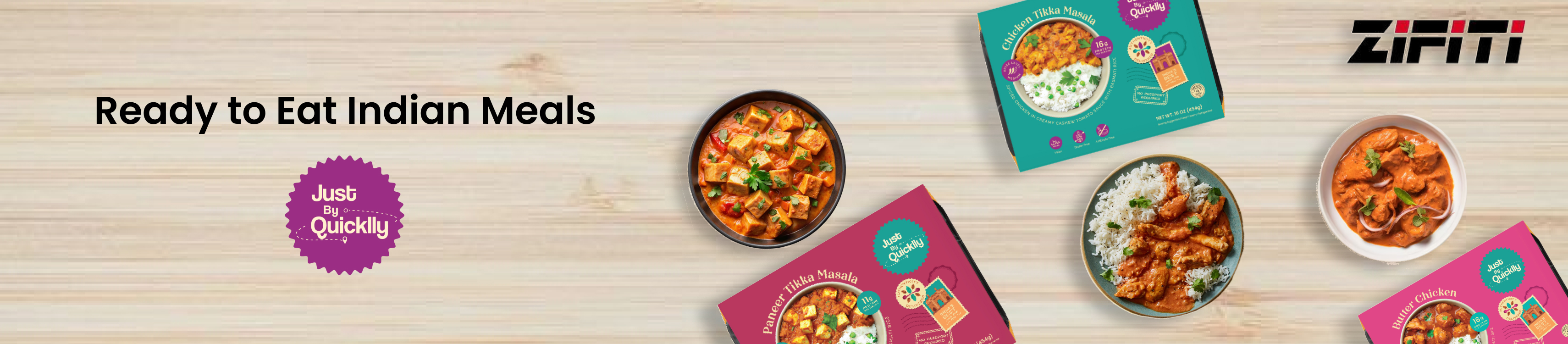 Banner - Store - Just Indian Meals