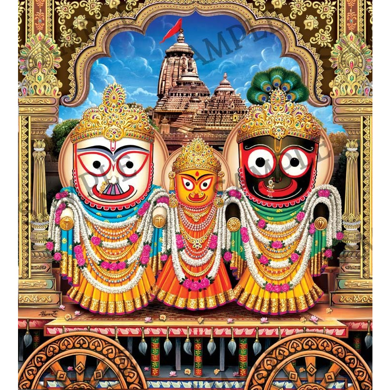 Buy Online God Jagannath 4x6 Inch Frame 1052480