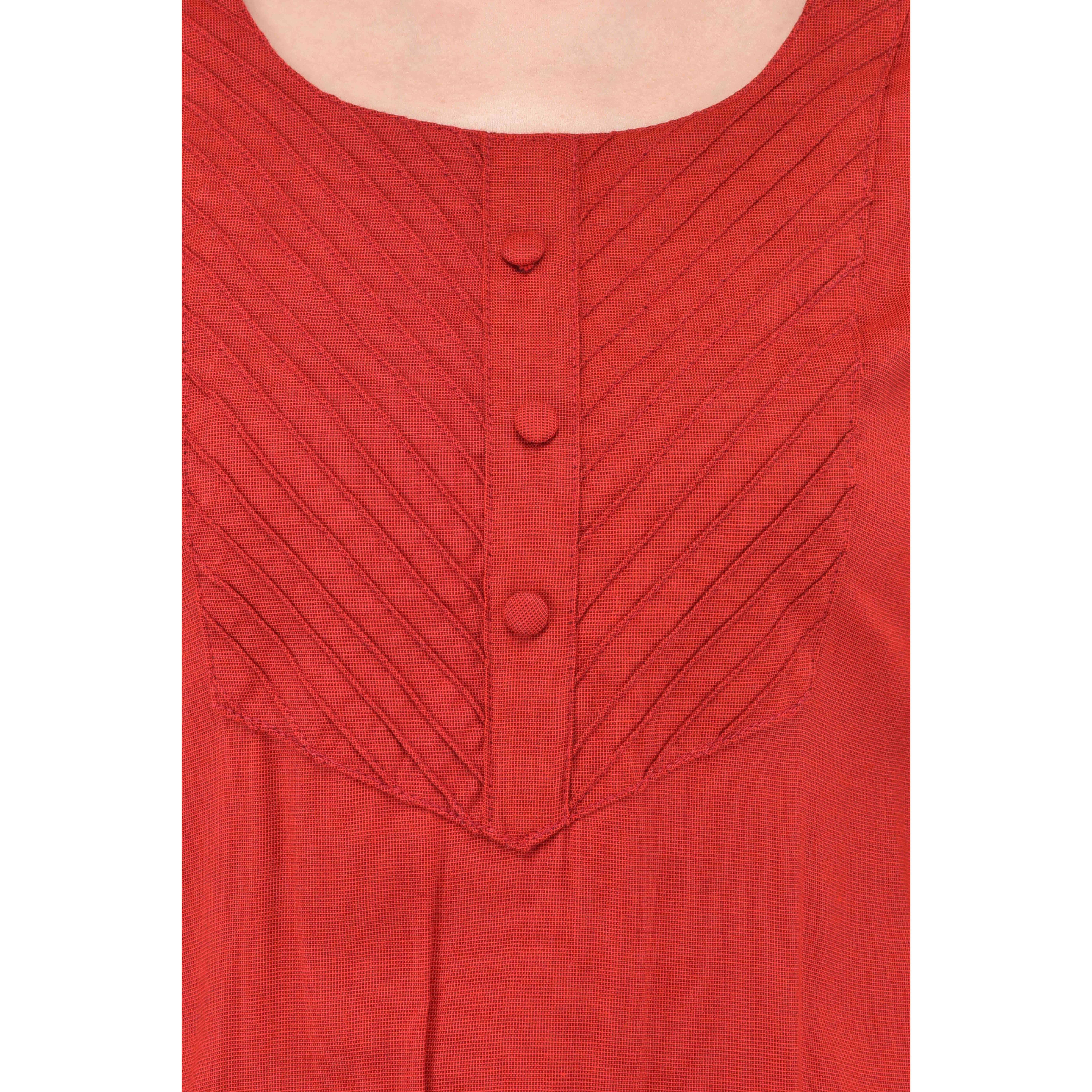 Dark Maroon kurti