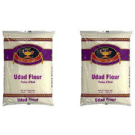 Pack of 2 - Deep Urad Flour - 2 Lb (907 Gm)