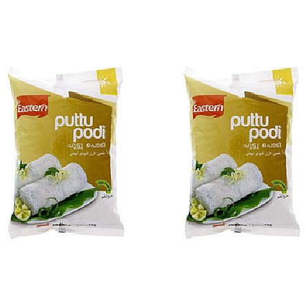 Pack of 2 - Eastern Puttu Podi White - 1 Kg (2.2 Lb)