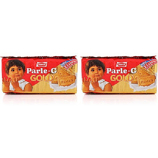 Pack of 2 - Parle G Gold Biscuits - 100 Gm (3.52 Oz)