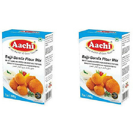 Pack of 2 - Aachi Bajji Bonda Flour Mix - 200 Gm (7 Oz)