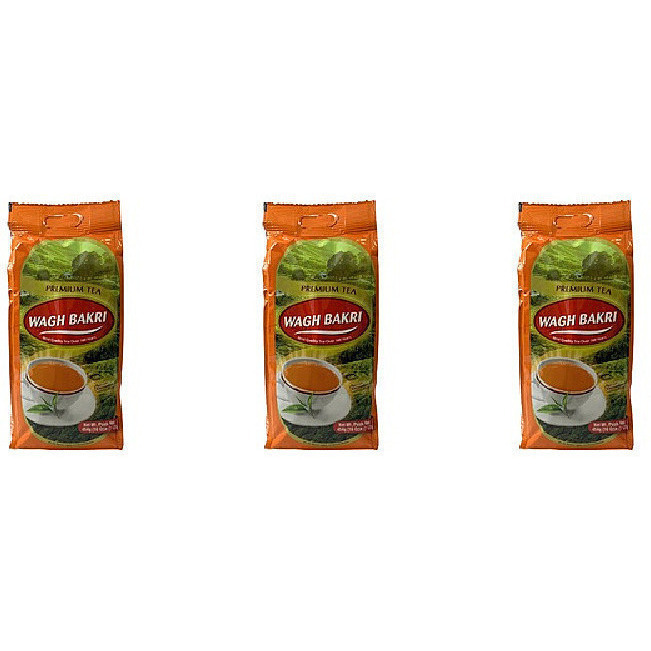 Pack of 3 - Wagh Bakri Premium Tea - 454 Gm (16 Oz)