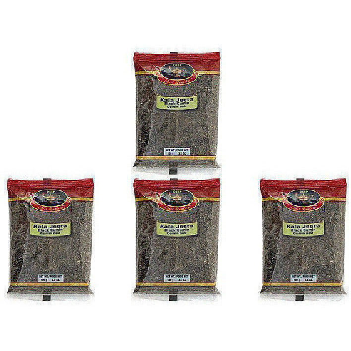 Pack of 4 - Deep Kala Jeera - 100 Gm (3.5 Oz)