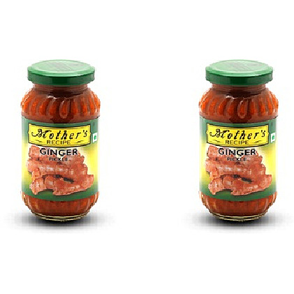 Pack of 2 - Mother's Recipe Ginger Pickle - 300 Gm (10.6 Oz)