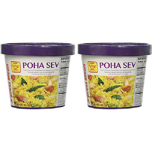 Pack of 2 - Deep X-Press Meals Poha Sev - 110 Gm (3.9 Oz)