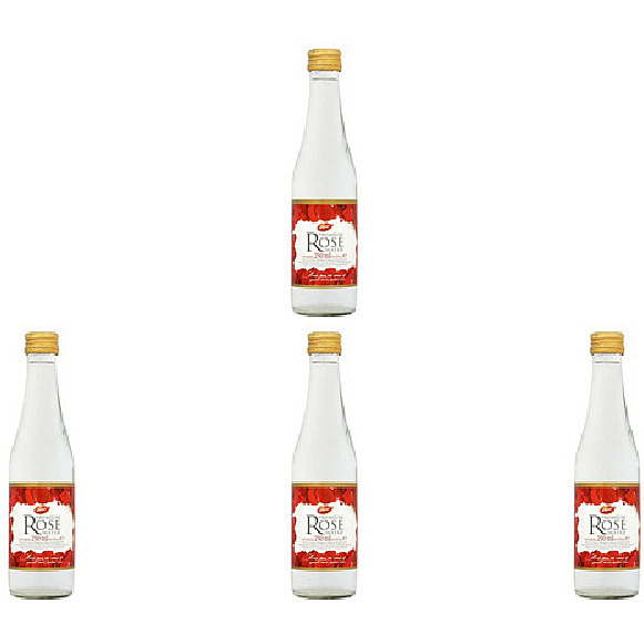 Pack of 4 - Dabur Red Rose Water - 250 Ml (8.25 Fl Oz)