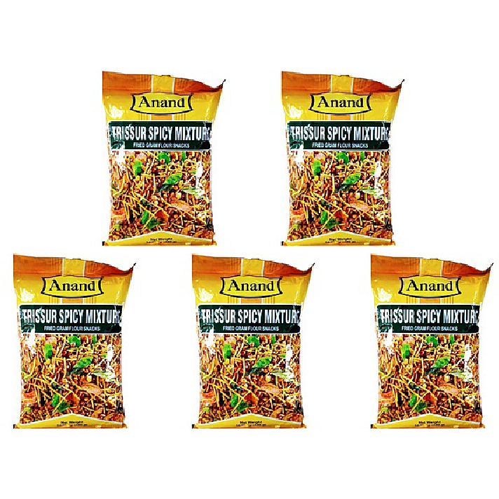 Pack of 5 - Anand Trissur Spicy Mixture - 400 Gm (14 Oz)