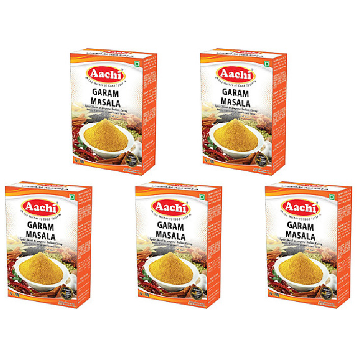 Pack of 5 - Aachi Garam Masala - 160 Gm (5.6 Oz)