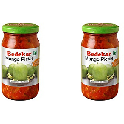 Pack of 2 - Bedekar Mango Pickle - 14 Oz (400 Gm)