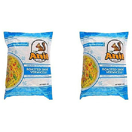 Pack of 2 - Anil Roasted Short Vermicelli - 15 Oz (425 Gm)