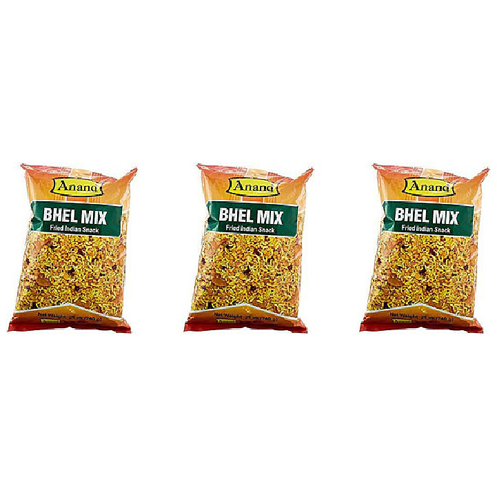 Pack of 3 - Anand Bhel Mix - 625 Gm (22 Oz)
