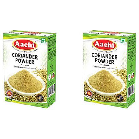Pack of 2 - Aachi Coriander Powder - 200 Gm (7 Oz)