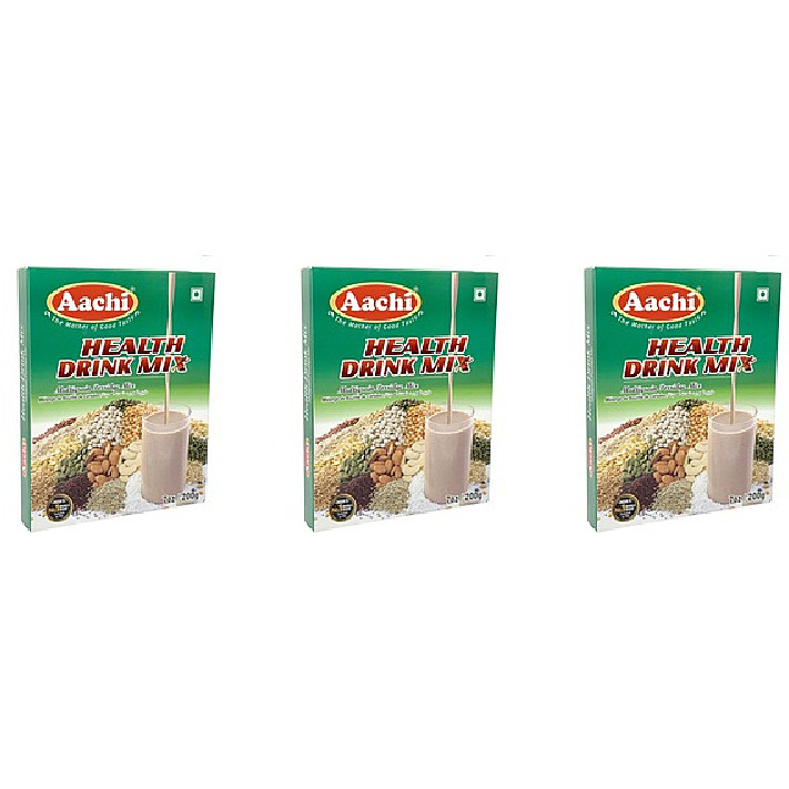 Pack of 3 - Aachi Health Drink Mix -180 Gm (6.3 Oz)