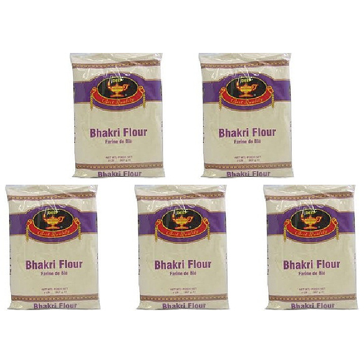Pack of 5 - Deep Bhakri Flour - 2 Lb (907 Gm)