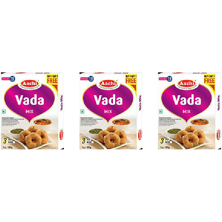 Pack of 3 - Aachi Vada Mix - 200 Gm (7 Oz)