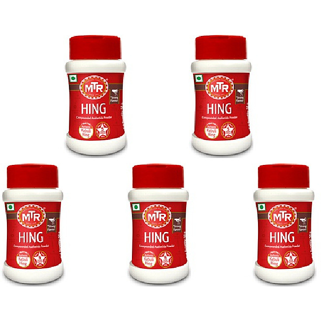 Pack of 5 - Mtr Hing - 100 Gm (3.5 Oz)