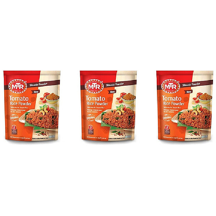 Pack of 3 - Mtr Tomato Rice Powder - 100 Gm (3.5 Oz)