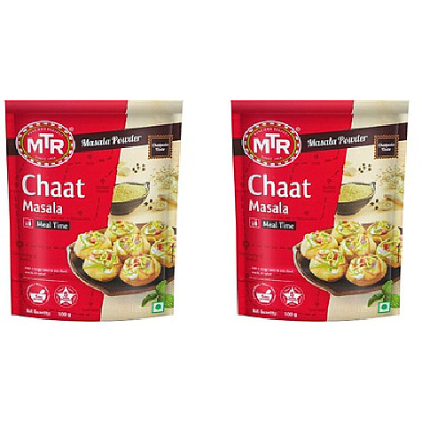 Pack of 2 - Mtr Chaat Masala - 100 Gm (3.5 Oz)
