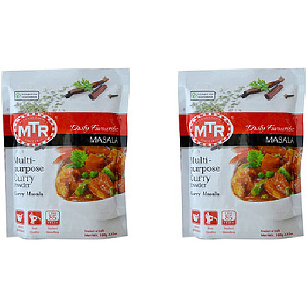 Pack of 2 - Mtr Multi Purpose Curry Powder - 100 Gm (3.5 Oz) [50% Off]