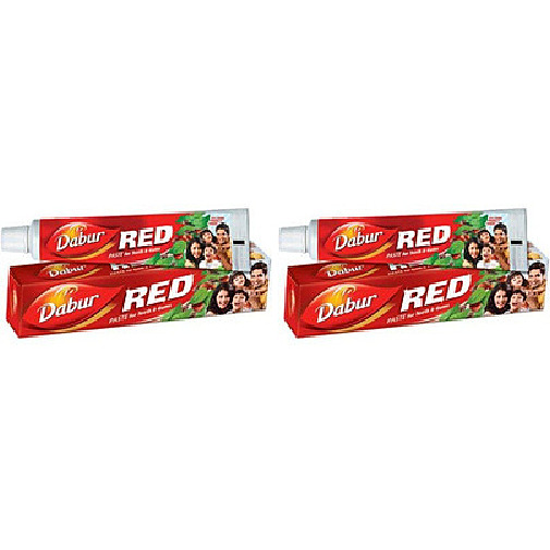 Pack of 2 - Dabur Red Tooth Paste - 200 Gm (7 Oz) [Fs]