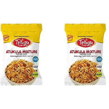 Pack of 2 - Telugu Atukula Mixture - 190 Gm (6.7 Oz)