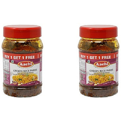 Pack of 2 - Aachi Onion Rice Paste - 200 Gm (7 Oz) [Buy 1 Get 1 Free]