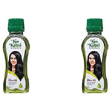 Pack of 2 - Keo Karpin Non Sticky Hair Oil With Free Nivea Cream - 300 Ml (10.14 Fl Oz)