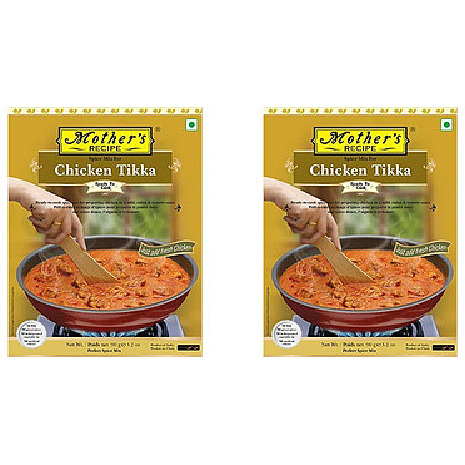 Pack of 2 - Mother's Recipe Spice Mix Chicken Tikka - 90 Gm (3.17 Oz)