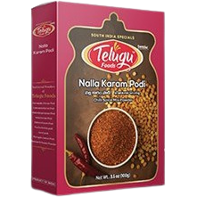 Pack of 3 - Telugu Nalla Karam Podi - 100 Gm (3 Oz)