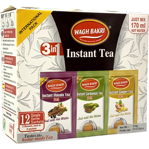 Pack of 5 - Wagh Bakri Instant Tea Mix - 10.5 Oz (312 Gm)
