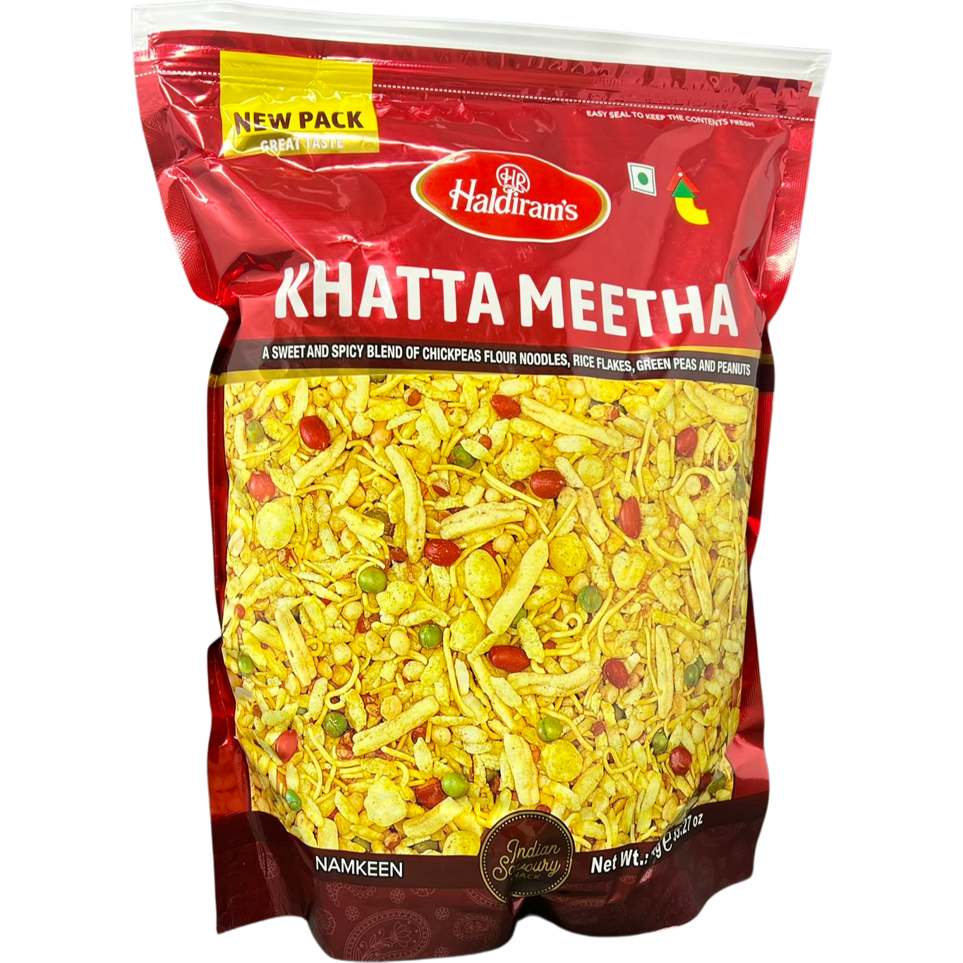 Pack of 4 - Haldiram's Khatta Meetha - 1 Kg (2.2 Lb)