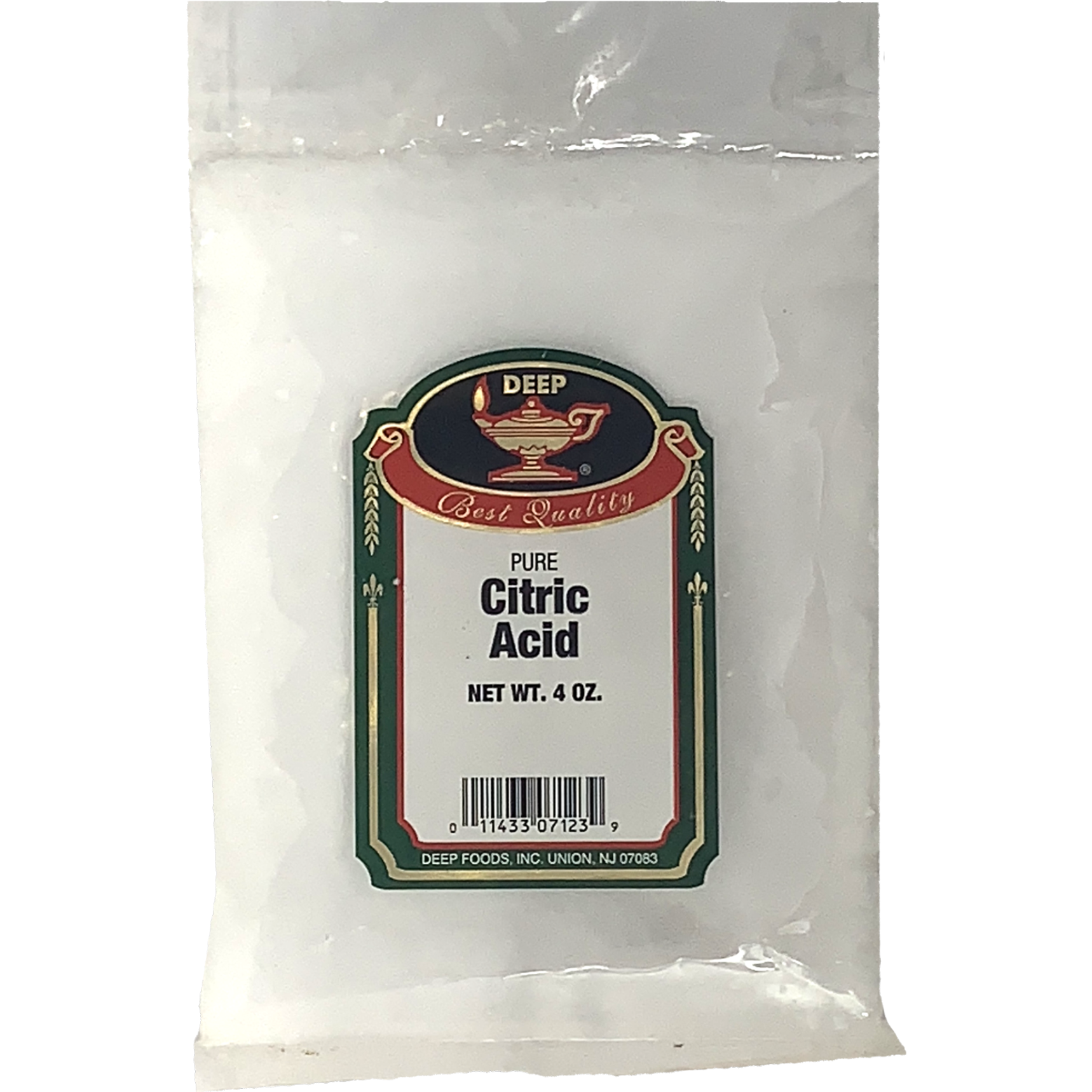 Pack of 2 - Deep Citric Acid - 4 Oz (113.39 Gm)