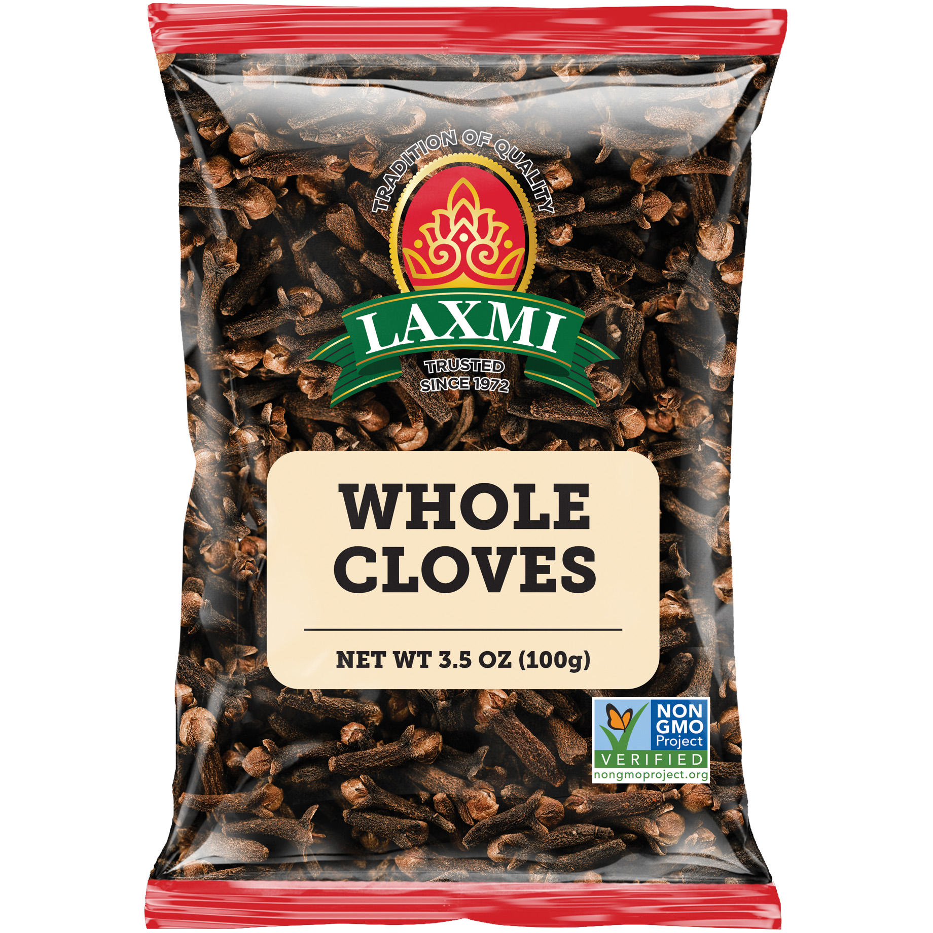 Pack of 5 - Laxmi Clove Whole - 100 Gm (3.5 Oz)