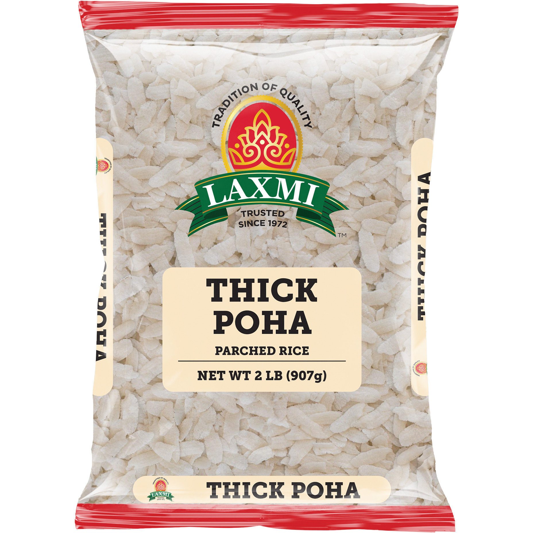 Pack of 2 - Laxmi Poha Thick - 2 Lb (907 Gm)