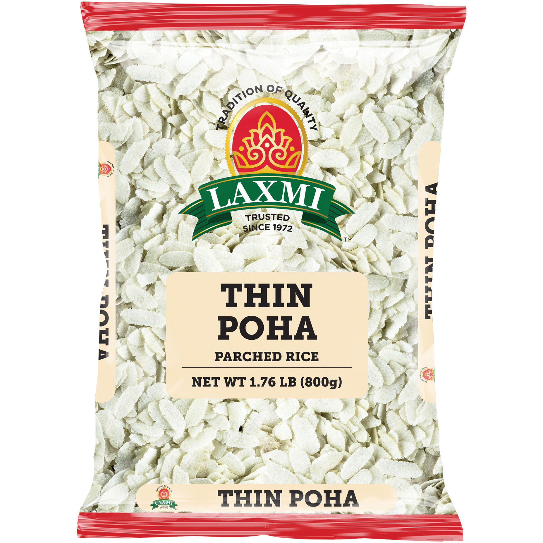 Pack of 3 - Laxmi Poha Thin - 800 Gm (1.76 Lb)