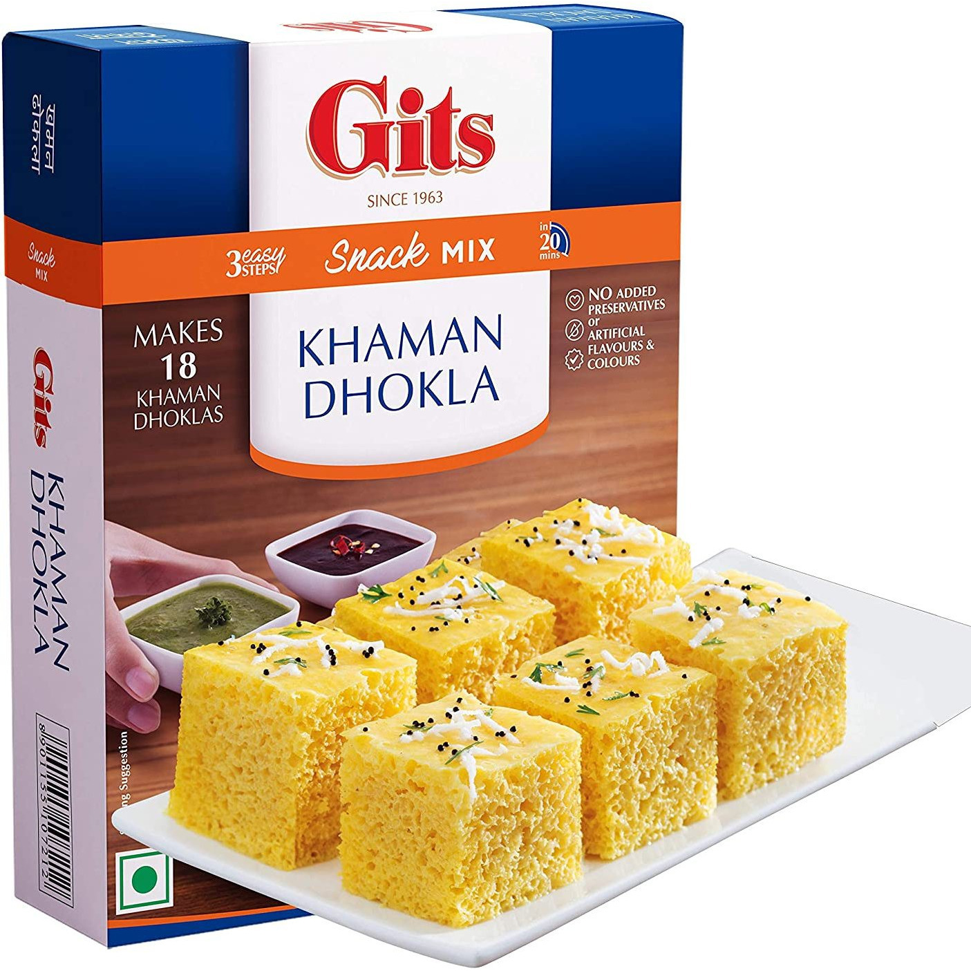 Pack of 3 - Gits Khaman Dhokla - 180 Gm (6.3 Oz)