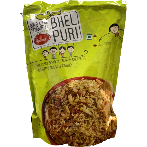 Pack of 2 - Haldiram's Bhel Puri With Chutneys - 700 Gm (24.70 Oz)