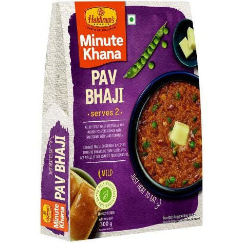 Pack of 2 - Haldiram's Ready To Eat Pao Bhaji - 300 Gm (10.59 Oz)