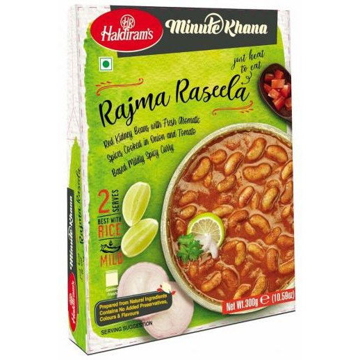 Pack of 4 - Haldiram's Ready To Eat Rajma Raseela - 300 Gm (10.59 Oz)